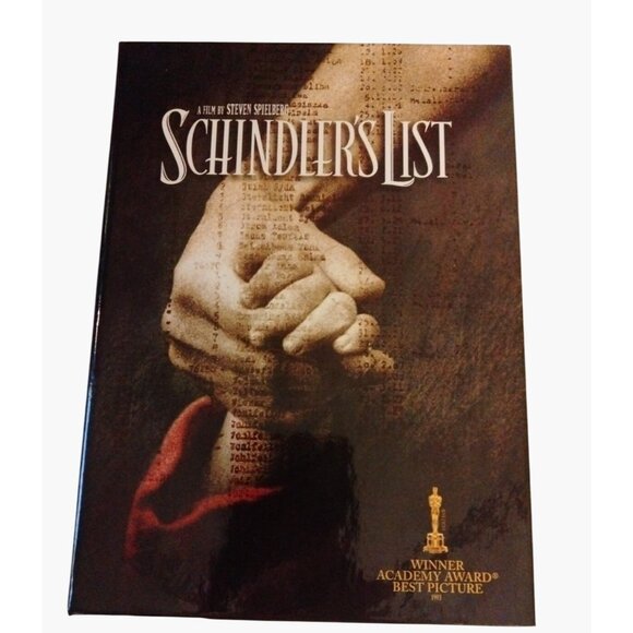 Schindlers List DVD 2004 Book Cover Academy Award Best Picture Steven Spielberg - Picture 2 of 6
